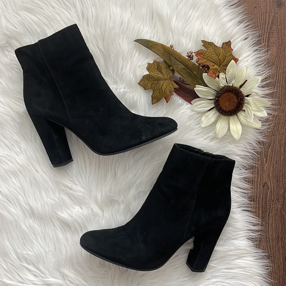 STEVE MADDEN | Glorius Bootie | Black Suede |Size 10 - Picture 1 of 11
